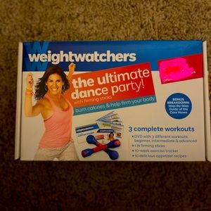 Weight Watchers Ultimate Dance Party Kit NWT